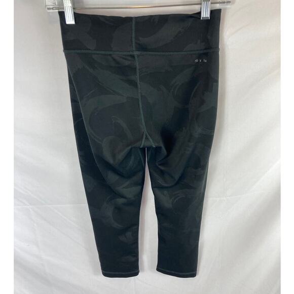 Adidas Patterned Crop Leggings Size Small - Picture 6 of 6